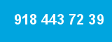 918 443 72 39 918 443 72 39